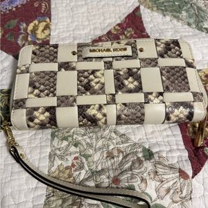 Michael Kris wristlet wallet